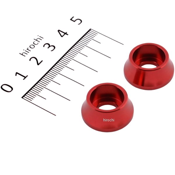 キャップボルトホルダー 2個入り M8用 赤