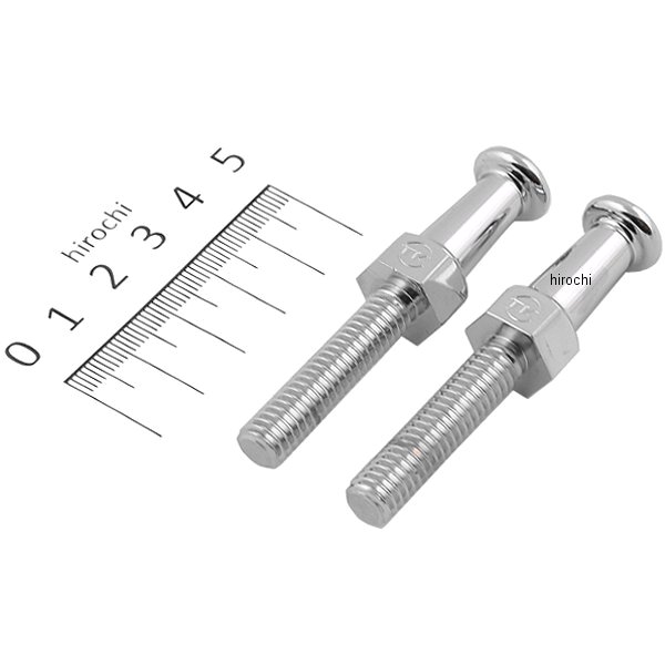 荷掛けボルト フェンダーレール後側用 04年-17年 XL クローム (左右ペア)