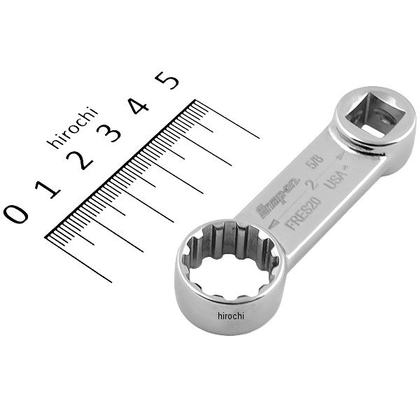 3/8インチ スプライン トルク アダプター 12角 インチサイズ 5/8インチ #20