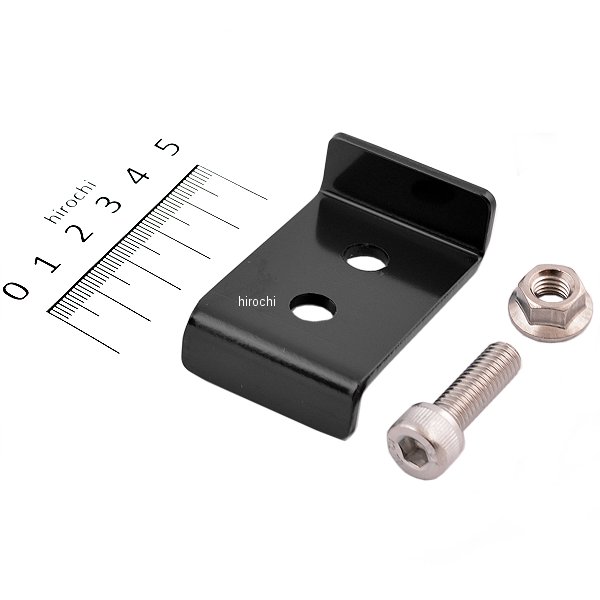 フレームマウント 移設用ステー 06年-11年 FXソフテイル 黒