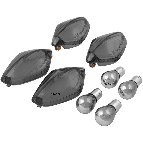 ウインカーレンズセット(スモーク)メッキバルブ付 NC700S/X/CRF250L