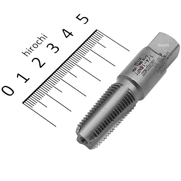 パイプネジ 1/4インチ-18NPTアメリカ管ネジ規格