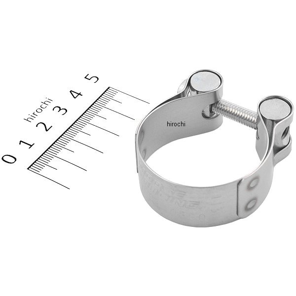 マフラー用クランプ 1.56インチ-1.70インチ ステンレス 1個入り