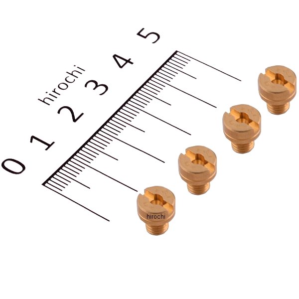 HSR キャブレター用メインジェット (4個入り) #137.5