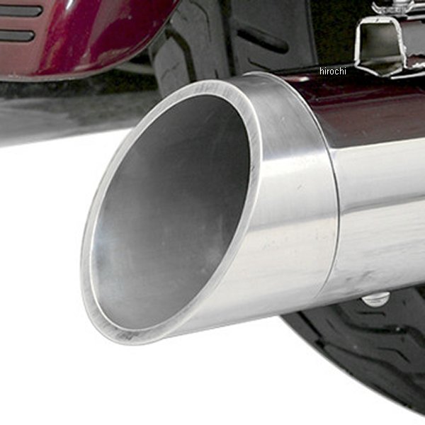 エンドキャップ 4インチ ポリッシュ/スラッシュカット (1個売り)