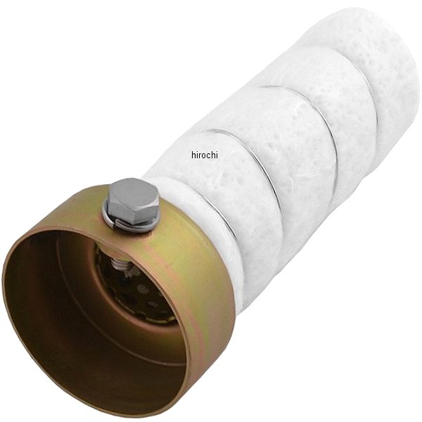 インナーサイレンサー D:47mm d:25mm W:20mm L:120mm グラスウール付き