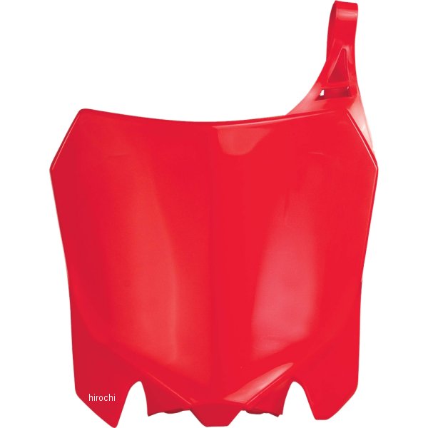 フロントゼッケンプレート 13年-17年 CRF250R 赤