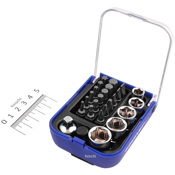 1/4インチ ヘックスビット&1/4DRソケットセット (25PC)