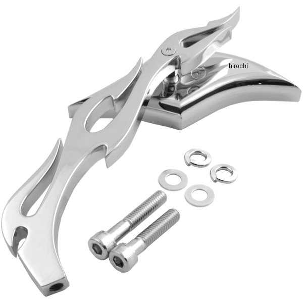 ミラー ゴシック/フレイム クローム(左)