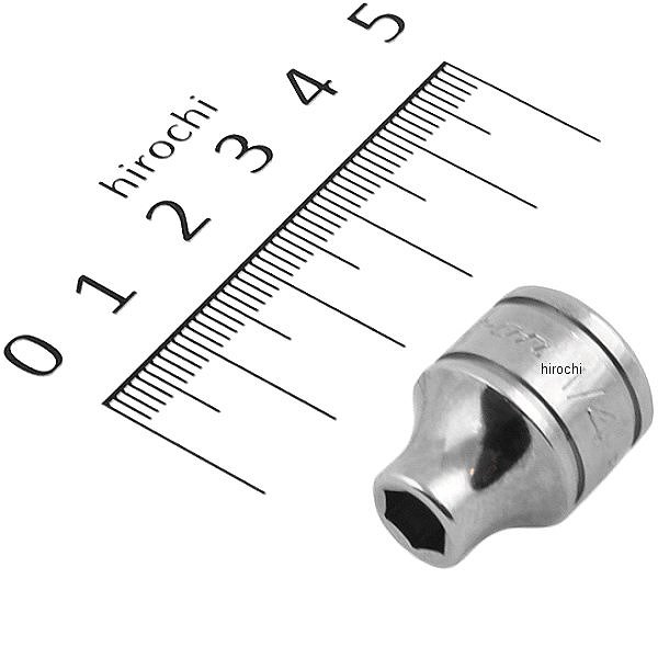 3/8インチ ソケット シャロー 6角 インチサイズ 1/4インチ