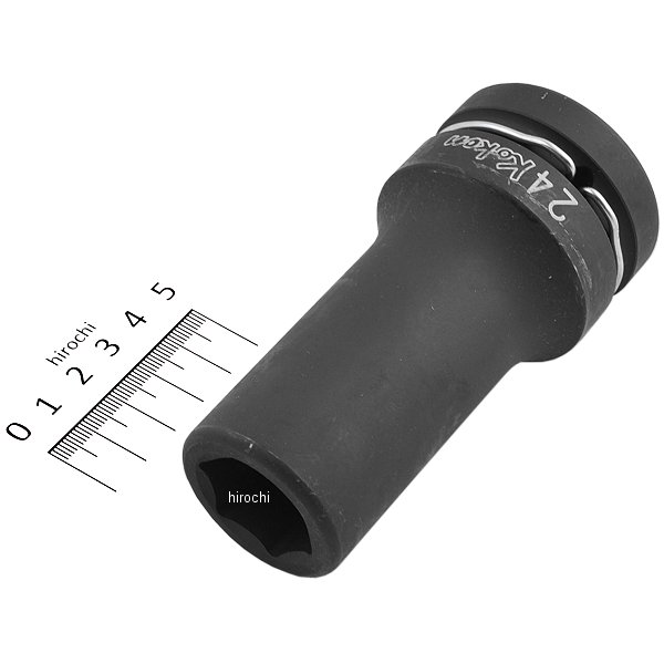 1インチsq 薄肉インパクトディープソケット 24mm