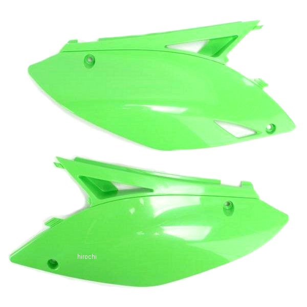 サイドパネル 09年-12年 KX250F 緑