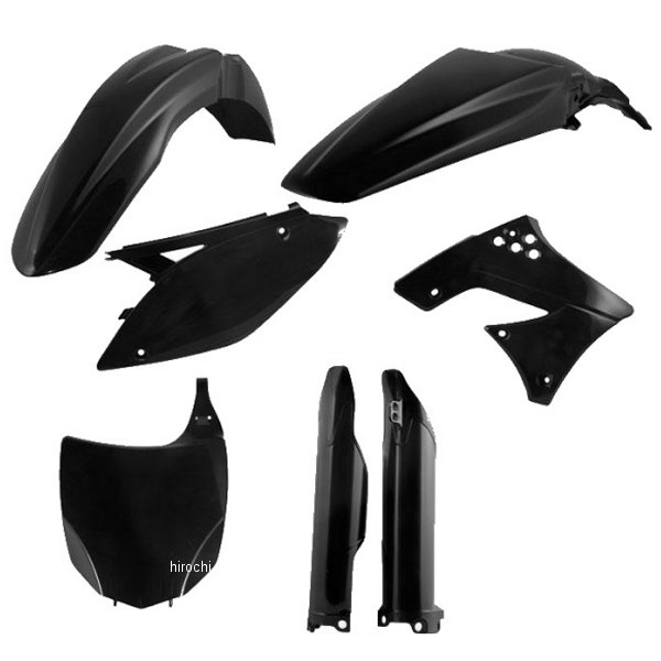 外装キット 09年-12年 KX250F 黒