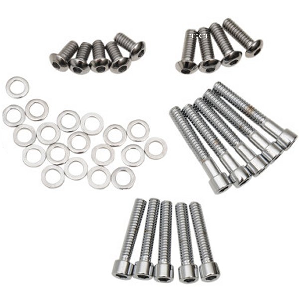 Machine ボルトキット プライマリーカバー 99年-06年 FLT クローム