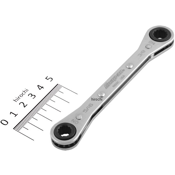 0°オフセット スタンダード レンチ 12角 5/16-3/8インチ