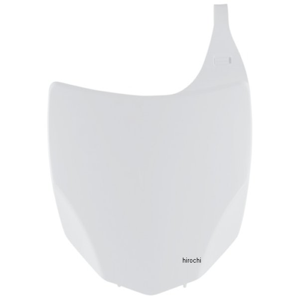 フロントゼッケンプレート 09年-12年 KX250F/450F 白