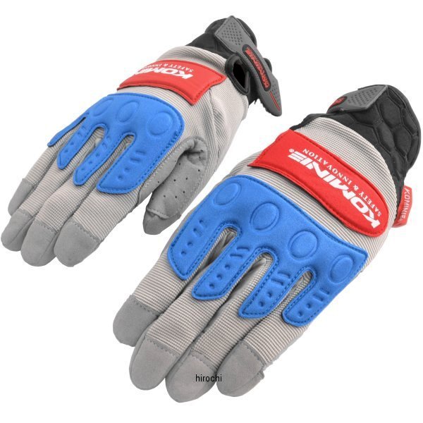 GK-134  インストラクターグローブプロ EX グレー/レッド Lサイズ