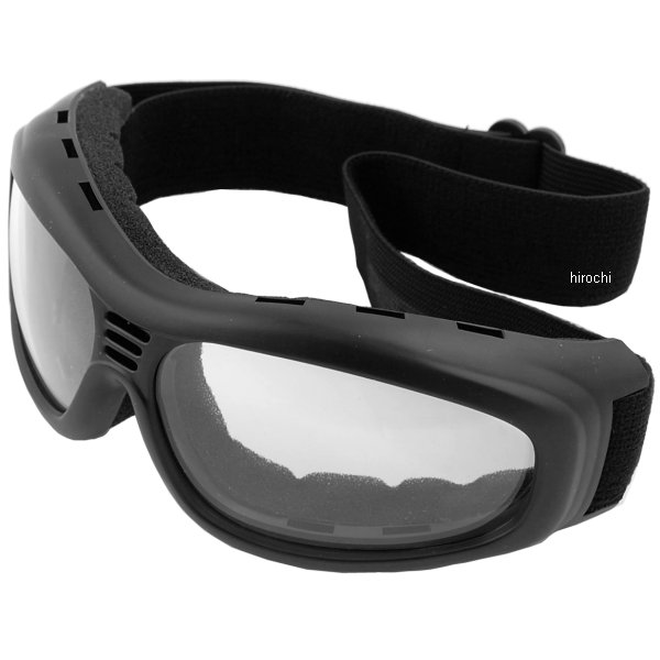 ゴーグル Touring 2 黒/クリアレンズ