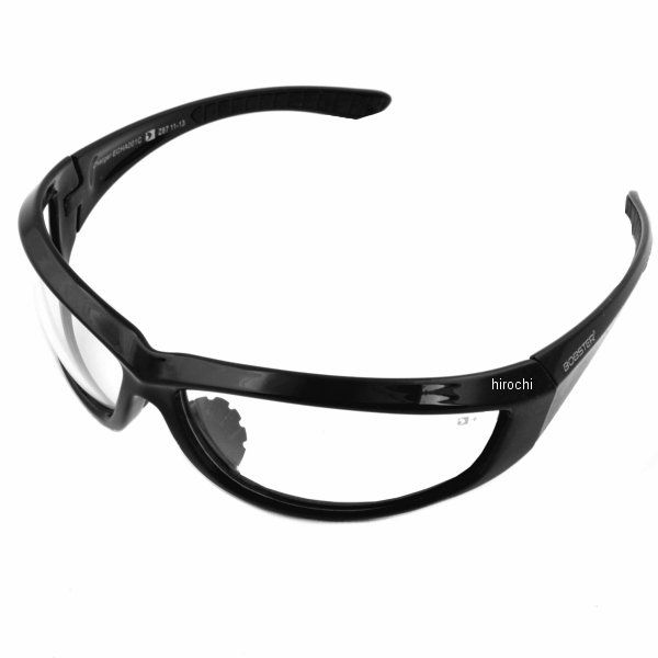 サングラス チャージャー 黒/クリアレンズ