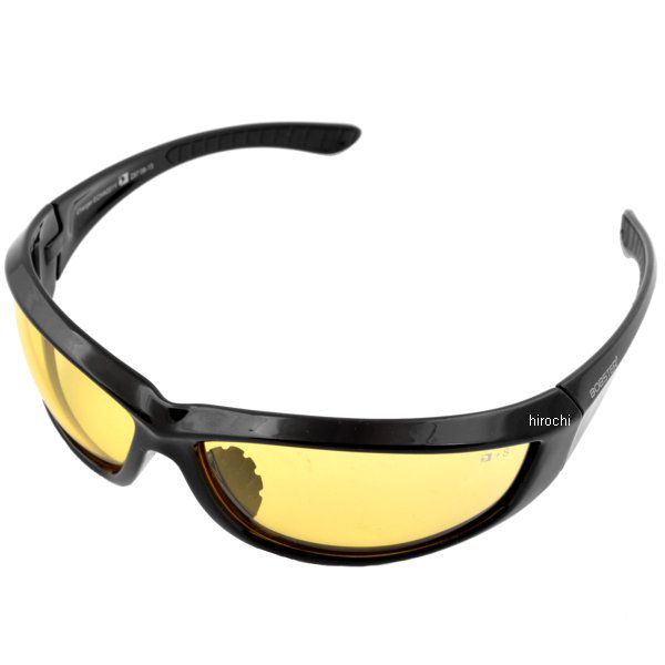 サングラス チャージャー 黒/イエローレンズ