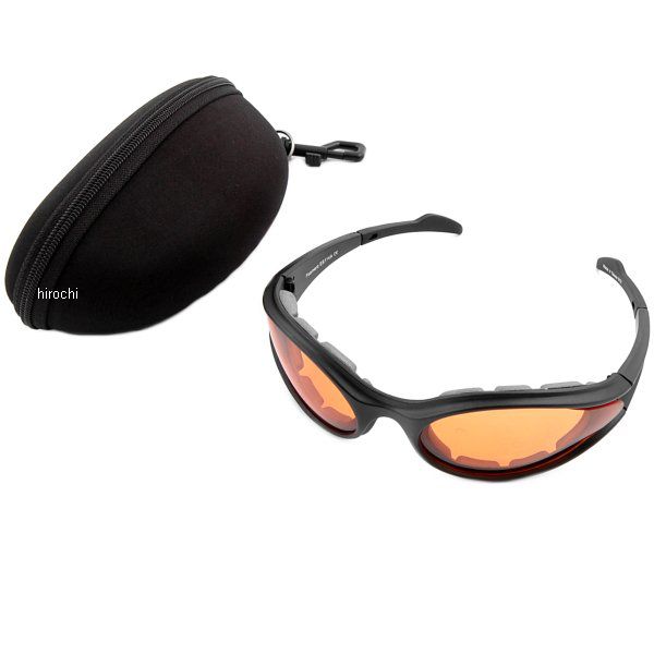 サングラス Foamerz 黒/アンバーレンズ