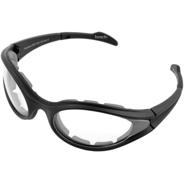 サングラス Foamerz 黒/クリアレンズ