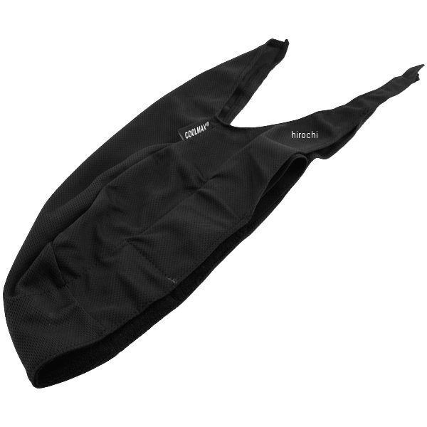 クールマックス インナー キャップ バンダナ 黒 フリーサイズ