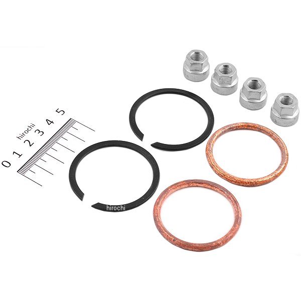 エキゾースト ガスケット 銅 84年以降 6角ナット付き