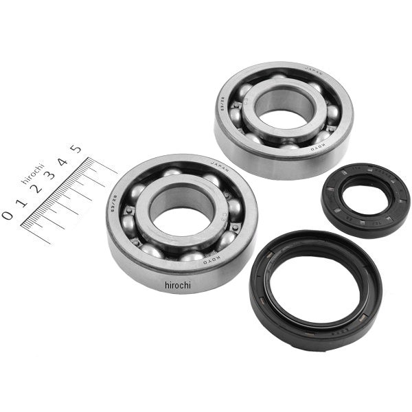 クランクシャフト ベアリング、シールキット 88年-97年 YZ250、WR250 左右ペア