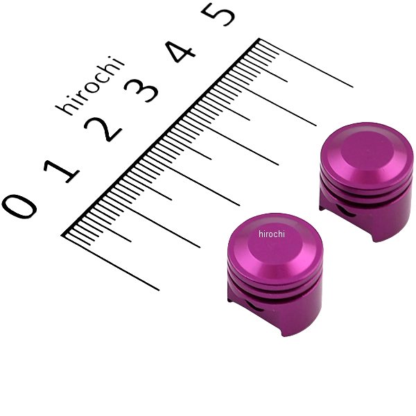 エアーバルブキャップ ビッグボアピストン 2個入り ブルーベリー