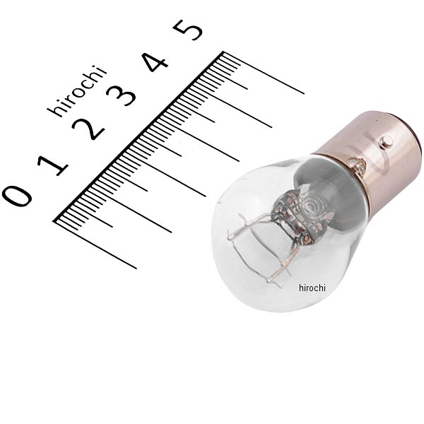 口金ダブル球 12V10/5W ストップ/テール球 (クリアー) (1個売り)