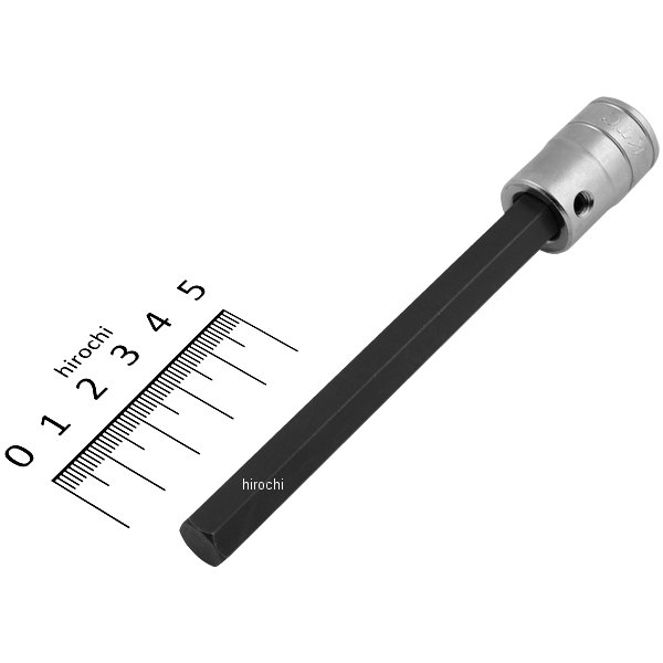 9.5sq ロングヘキサゴンビットソケット 10mm