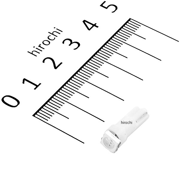 T5 ウエッジ 12V オレンジLEDバルブ