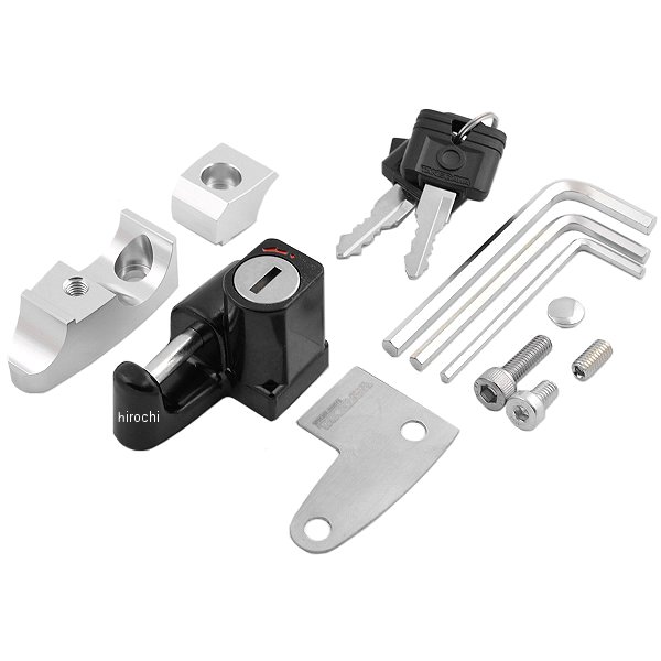 ヘルメット ホルダーセット ハンドルクランプタイプ