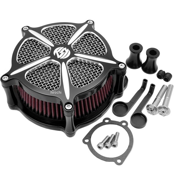 【セール特価】 エアクリーナー ベンチュリ Speed5 93年-17年 Big Twin コントラスト