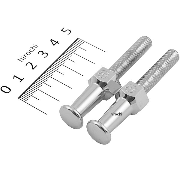 荷掛けボルト フェンダーレール用 94年-03年 XL クローム (左右ペア)