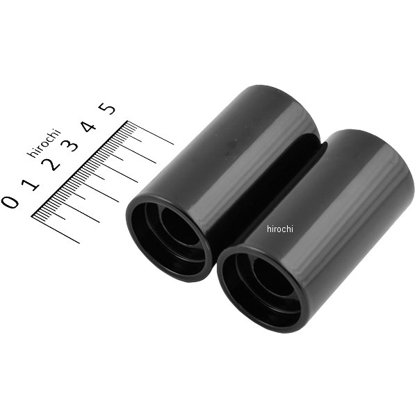 1インチバー用 延長ライザー 2インチ(51mm)高 黒(つや有り)