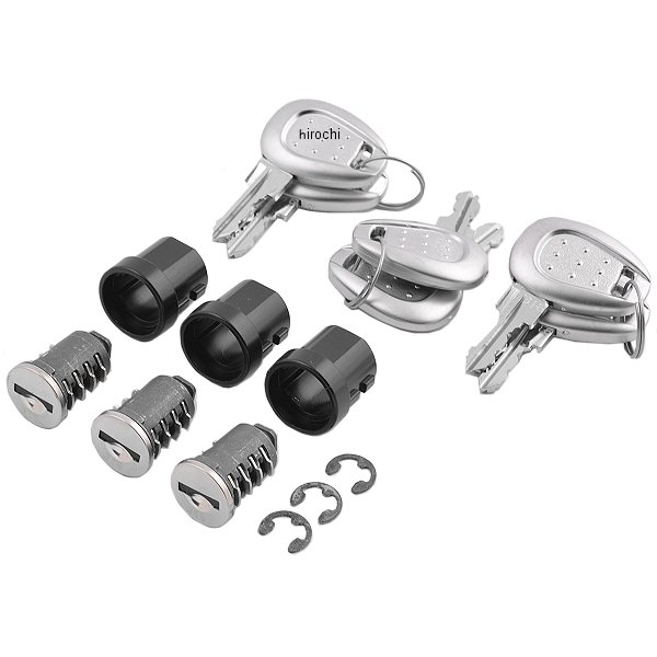 ジビ GIVI Z228A セイムキーセット3 シルバー