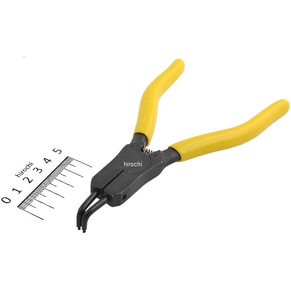 曲型スナップリングプライヤ軸用