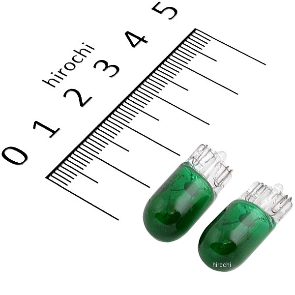 ノーマルバルブ 12V5W メーター/ポジション球 (グリーン) (2個入り)