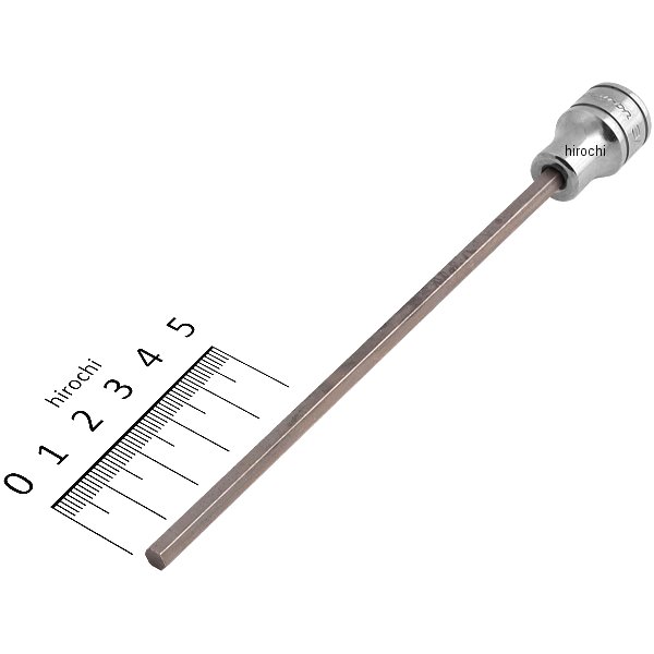 3/8インチ ソケット ヘキサ ロング インチサイズ 3/16インチ