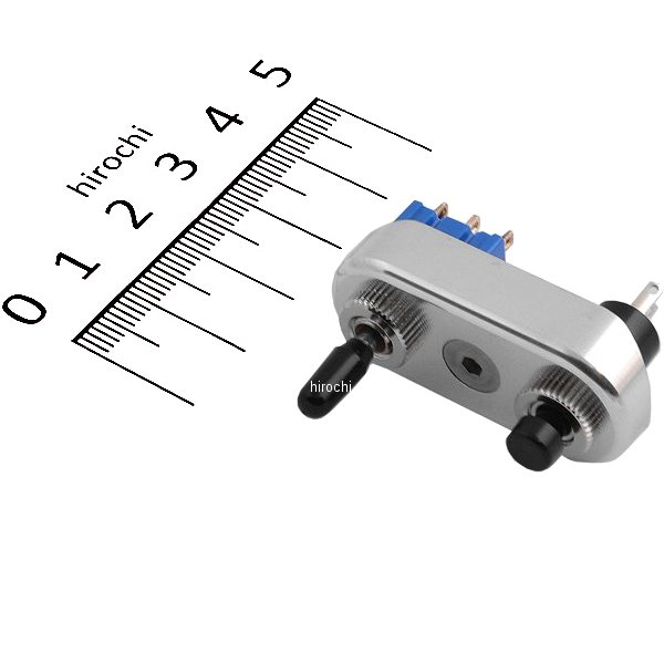 ミニスイッチ 1インチ(25.4mm)ハンドル用 キャップ付き アルミ