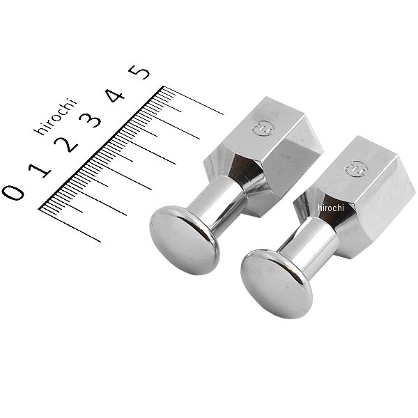 荷掛けナット リアショック用 90年-05年 ダイナ クローム (左右ペア)