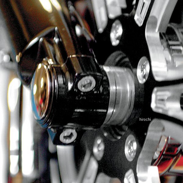 アクスル キャップ ロワーフォークレッグ用 00年-13年 FLT 黒