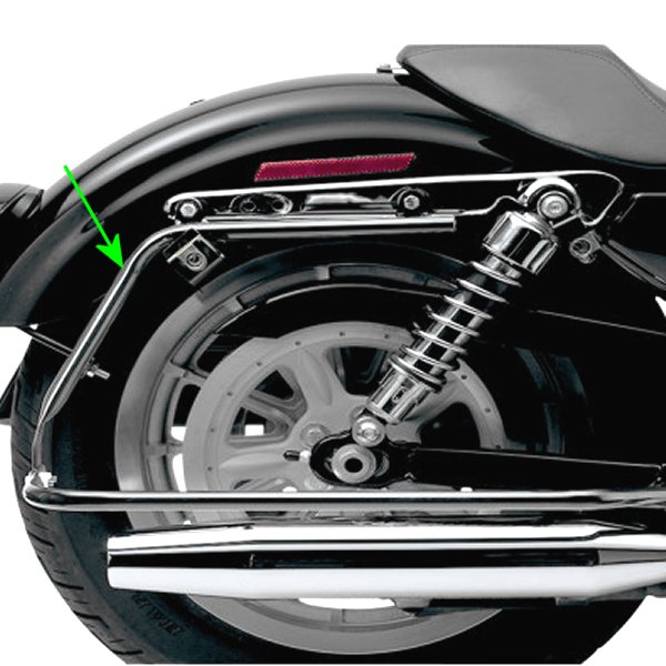 サドルバッグ取付金具 04年-13年 XL 黒