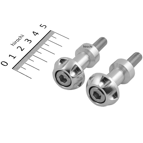 ロングネットアンカー NASAタイプ 8mm アルミ 2個入り シルバー