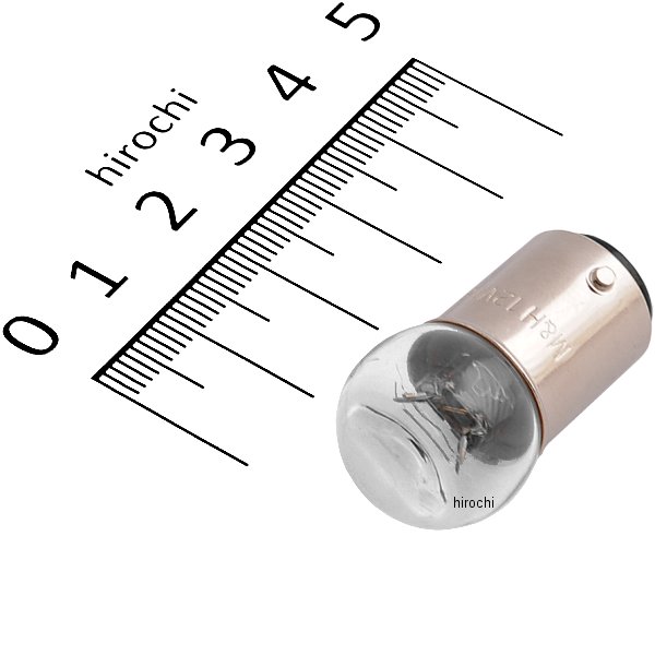 GGレンズバルブ 12v 18/5w (クリア) G18 BAY15Dウインカー/ポジション ストップ/テール用口金型