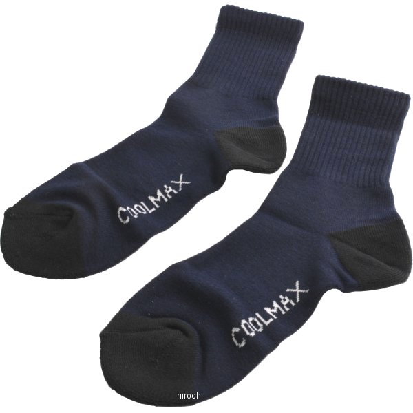 クールマックス サマー ソックス ダークネイビー XLサイズ