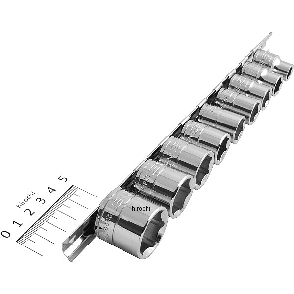 3/8DR 9PC mm ソケットセット (#8129H)