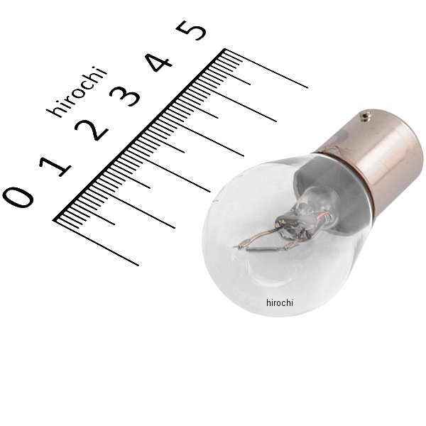 口金シングル球 12V23W ウインカー/ストップ球 (クリアー) (1個売り)